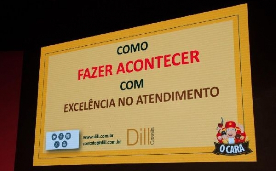 Palestrante Dill Casella o cara arretado SHELL